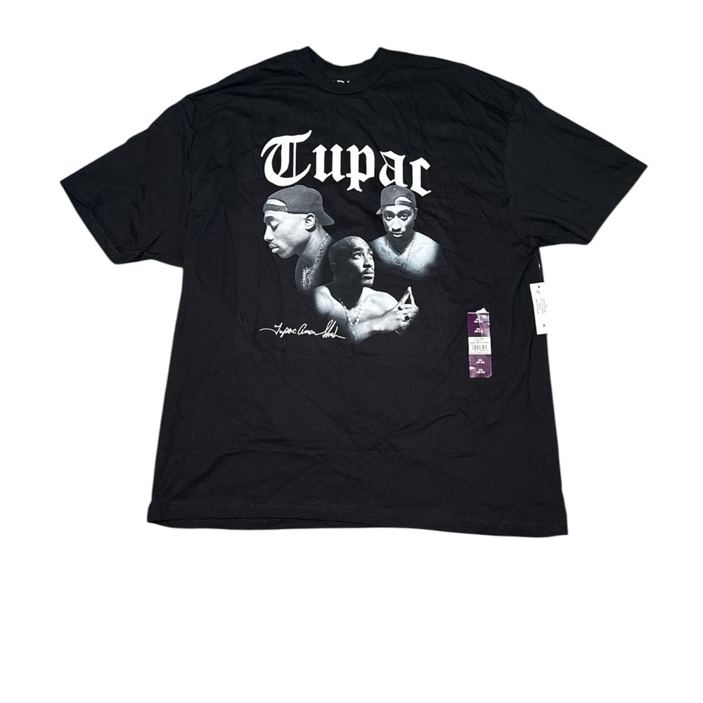 NEW! Tupac All Eyez On Me Men's Graphic T-shirt Size 2XL Black 2Pac Tee